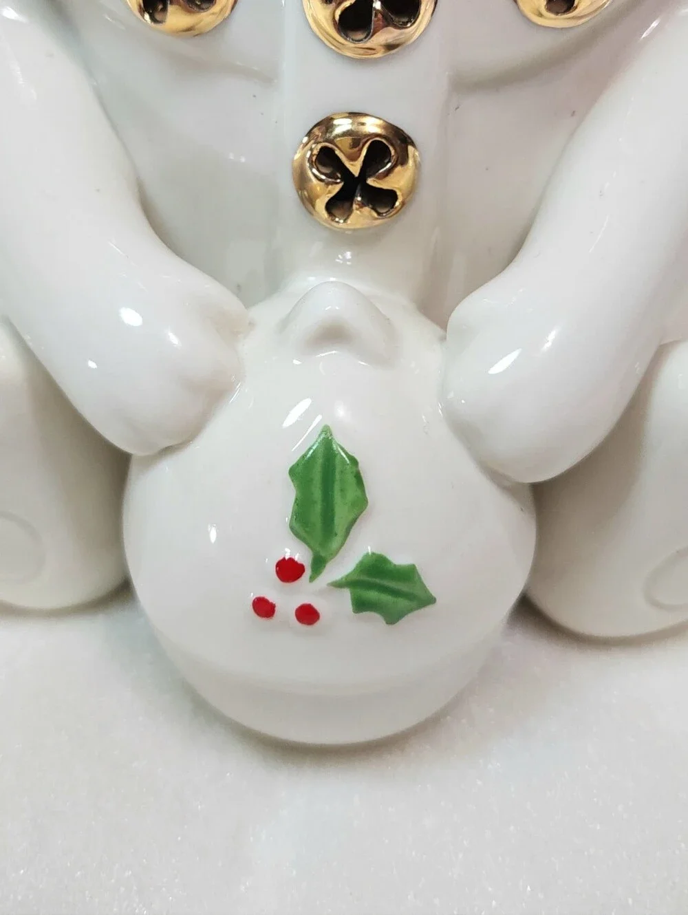 Lenox Color Changing Christmas Bear Porcelain Figure 7